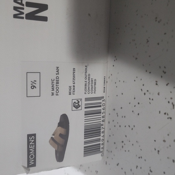 Steve Madden Women Brown Slide Sandals - Picture 2 of 7